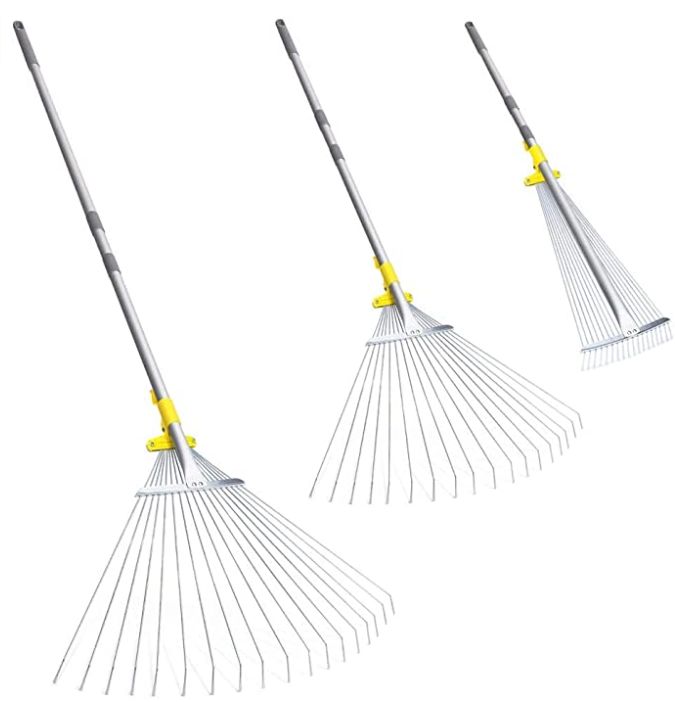 Carhartt Folding Metal Garden Rake